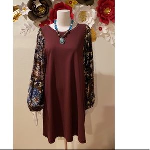 Winter Boho Dress size S